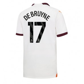 Manchester City Kevin De Bruyne #17 Replica Away Stadium Shirt 2023-24 Short Sleeve